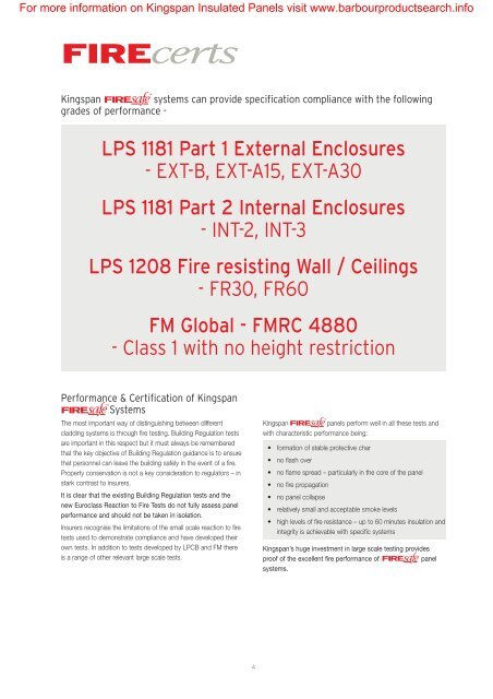 FIREsafe and Insurer Approved Building Envelope Solutions