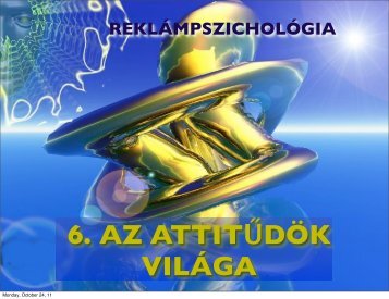 7. Az attitűdök világa - Sas István.hu