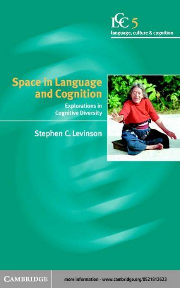 Levinson.Space+in+Language+and+Cognition