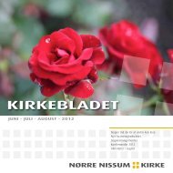 KIRKEBLADET - Velkommen til NÃ¸rre Nissum kirke