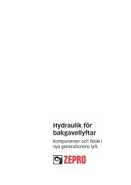 Hydraulik fÃ¶r bakgavellyftar - Hiab AS