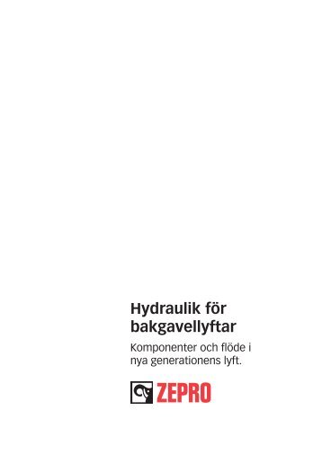 Hydraulik fÃ¶r bakgavellyftar - Hiab AS