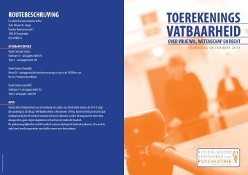 de flyer - Faculteit der Wijsbegeerte, Vrije Universiteit Amsterdam