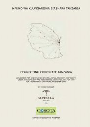 mfumo wa kuunganisha biashara tanzania connecting corporate ...