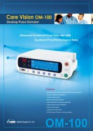 Desktop Pulse Oximeter Care Vision OM 100