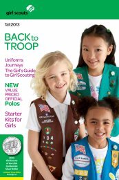 download catalog - Girl Scouts of Gateway Council