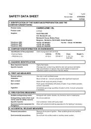 SAFETY DATA SHEET - Darlas