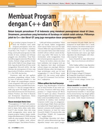 Membuat Program dengan C++ dan QT