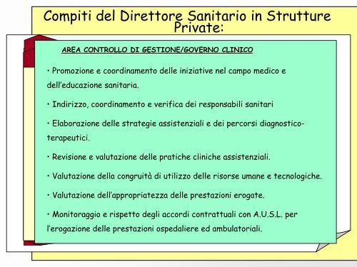 "Direzione Sanitaria" - Dott. Stefano Reggiani (pdf - 176 KB) - Ordine ...