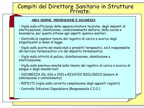 "Direzione Sanitaria" - Dott. Stefano Reggiani (pdf - 176 KB) - Ordine ...