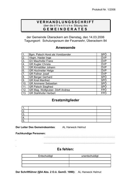 1/2006 - .PDF - der Gemeinde Ãberackern