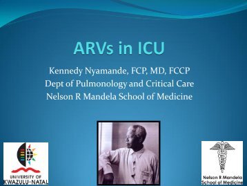 ARVs in ICU