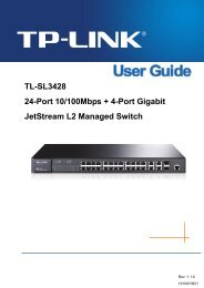 TL-SL3428_V3_User_Guide - TP-Link