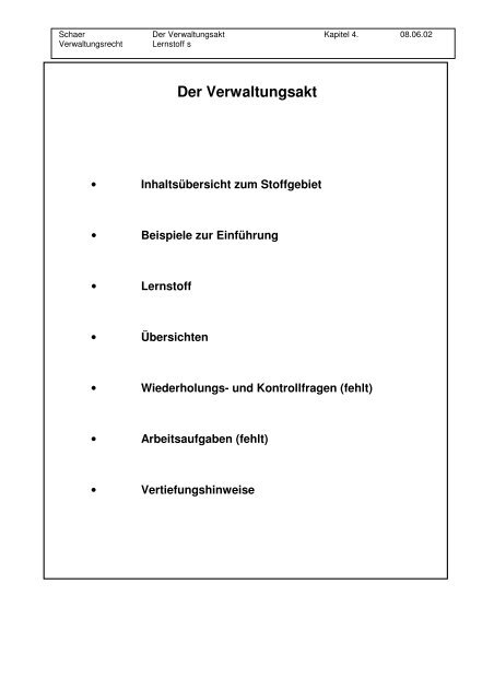 Änderung eines bestandskräftigen verwaltungsaktes