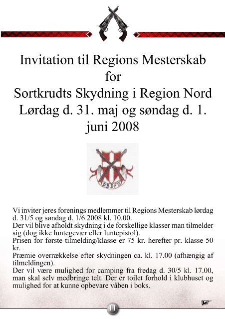 Krudtslam Nr.2-2008 - Forbundet Af Danske Sortkrudtskytteforeninger