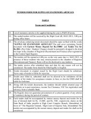 TENDER FORM FOR SUPPLY OF STATIONERY ARTICLES PART-I ...