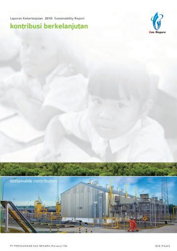 Laporan Keberlanjutan 2010 sustainability report - PGN