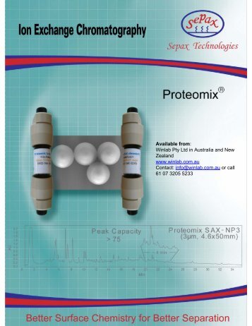 Sepax Proteomix Brochure - Winlab.com.au