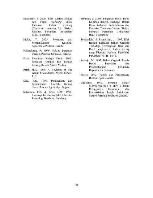 Jurnal Teknobiologi, 1(2) 2010: 1 - perpustakaan universitas riau