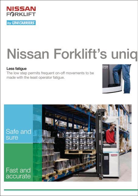 PSL/PSD/PS/PSH Series (Adobe PDF format 2325 KB) - nissan forklift