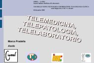 TELEMEDICINA, TELEPATOLOGIA, TELELABORATORIO - Simel