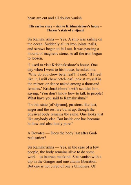 Kathamrita Volume II - Swami Vivekananda