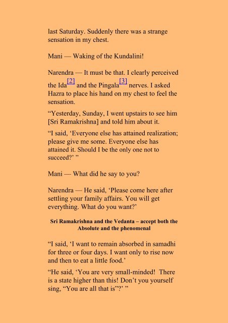 Kathamrita Volume II - Swami Vivekananda