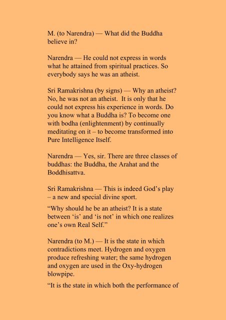 Kathamrita Volume II - Swami Vivekananda