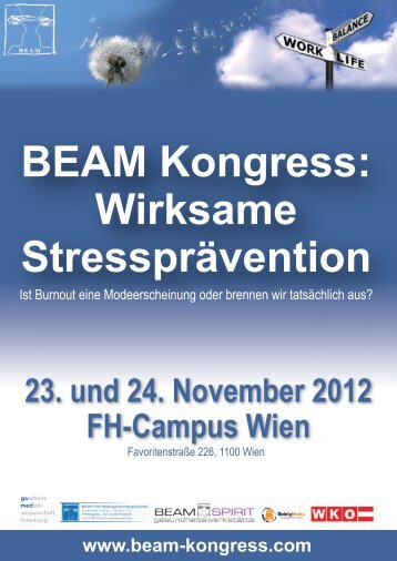 BEAM Kongress: Wirksame StressprÃ¤vention - Gamed