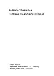 Laboratory Exercises Functional Programming in Haskell