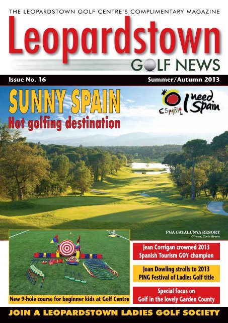 Pictured - Backspin Golf Magazine