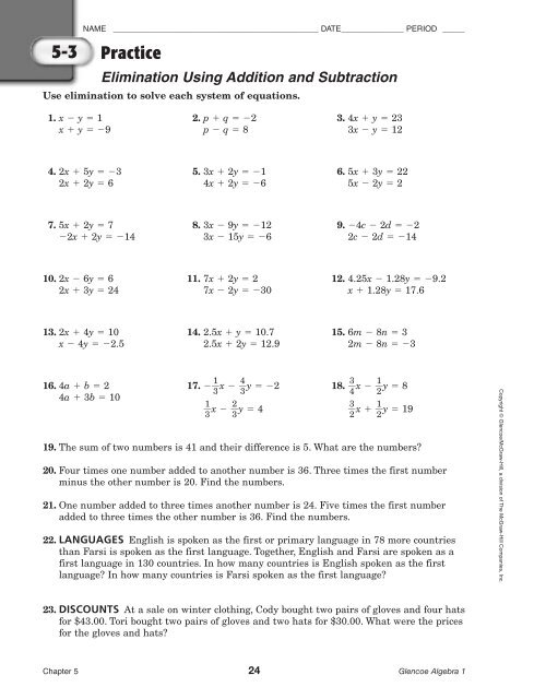 Practice - McGraw-Hill Higher Education