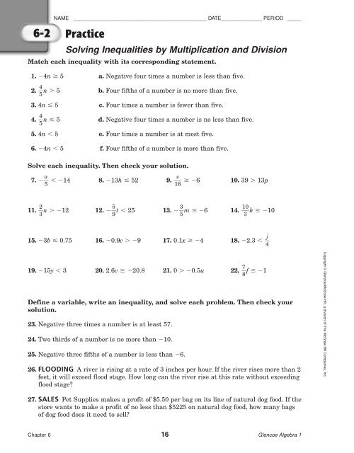 Practice - McGraw-Hill Higher Education