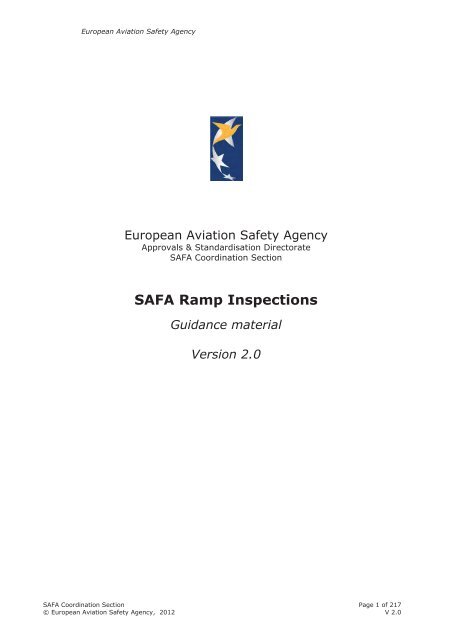 SAFA Ramp Inspections - Code7700