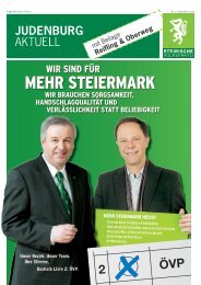 MEHr sTEiErMArK - OEVP Judenburg