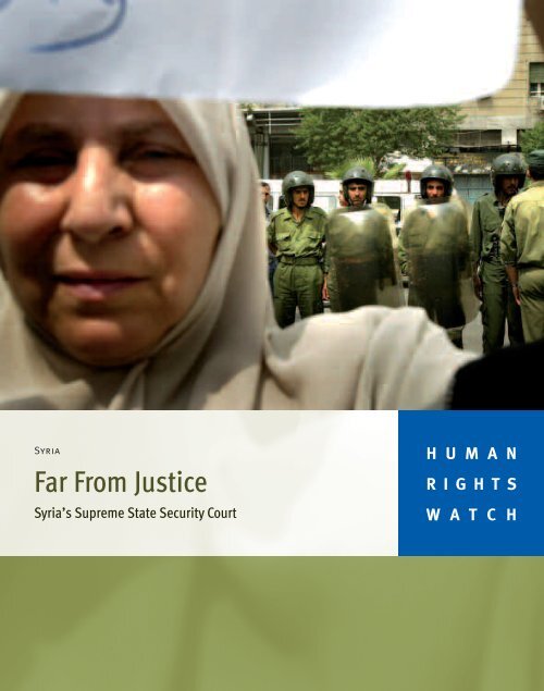 Far From Justice - Human Rights Watch