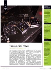 VOX COOLTRON PEDALS