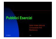 La polizia commerciale e il controllo agli esercizi pubblici