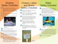 Boating Safety Brochure - Safe Kids Worldwide