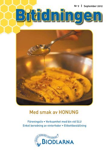 Bitidningen - Sveriges Biodlares RiksfÃ¶rbund