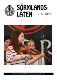 Nr 3 2012 - Södermanlands Spelmansförbund