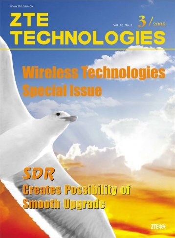 SDR Creates Possibility of Smooth Upgrade - ZTE