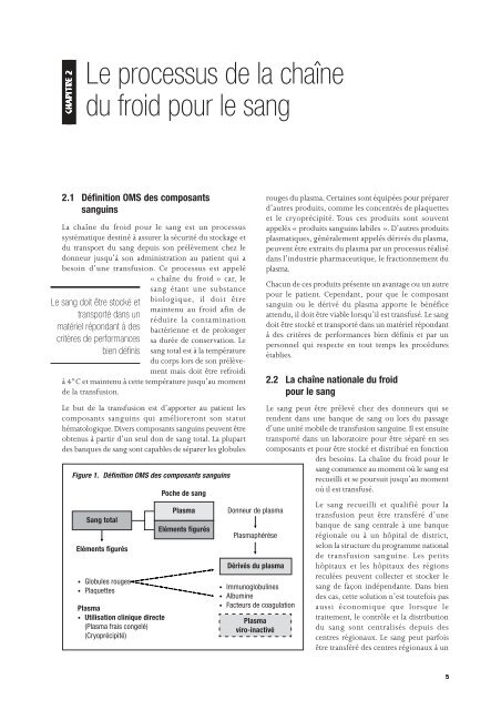 La chaÃ®ne du froid pour le sang pdf, 697kb