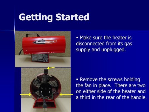 GFA Thermal Switch Testing & Replacement - Desa