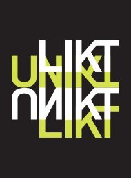 Likt Unikt (katalog) - Tekniska museet