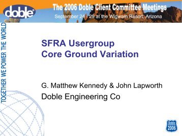 SFRA Usergroup Core Ground Variation