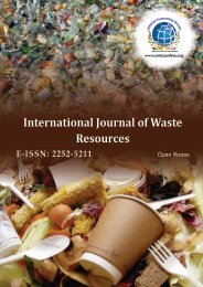 International Journal of Waste Resources