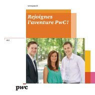 Téléchargez notre brochure de recrutement - PwC