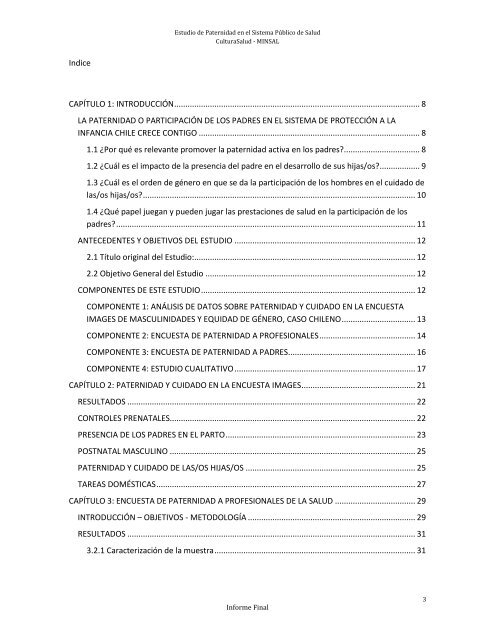 ESTUDIO SOBRE LA PARTICIPACIÃN DE LOS PADRES EN EL ...