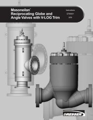 MasoneilanÂ® Reciprocating Globe and Angle Valves ... - Fagerberg